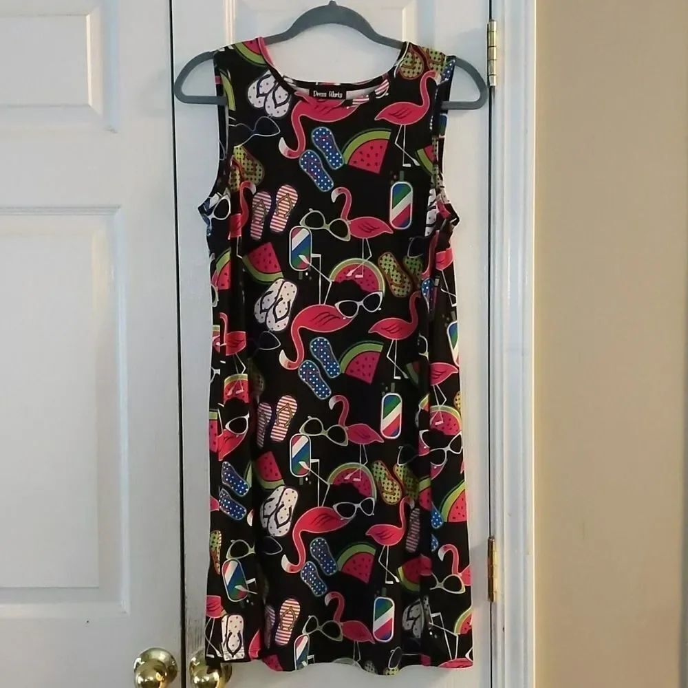 Dress Works Summer beach dress coverup Sz S